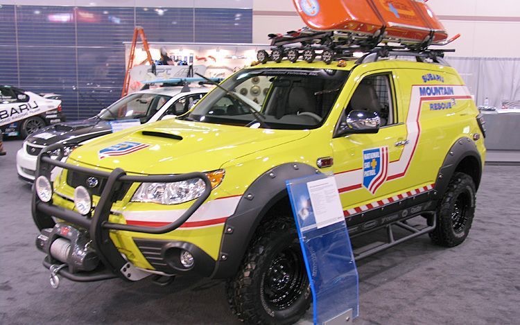 2009 Forester Mountain Rescue Vehicle