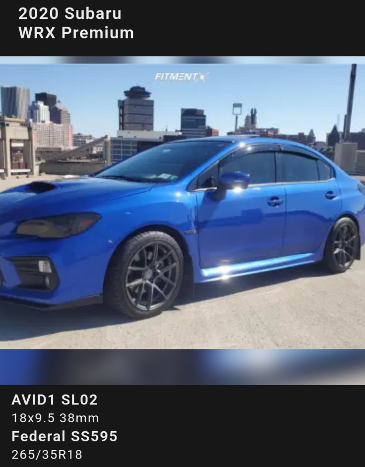 Michael C's 2020 WRX Premium