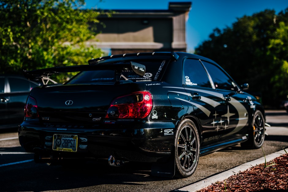 Christopher Smith's 2004 Impreza WRX STI Rally paint scheme