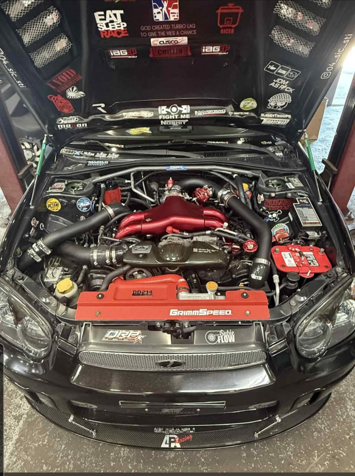 Christopher Smith's 2004 Impreza WRX STI Rally paint scheme