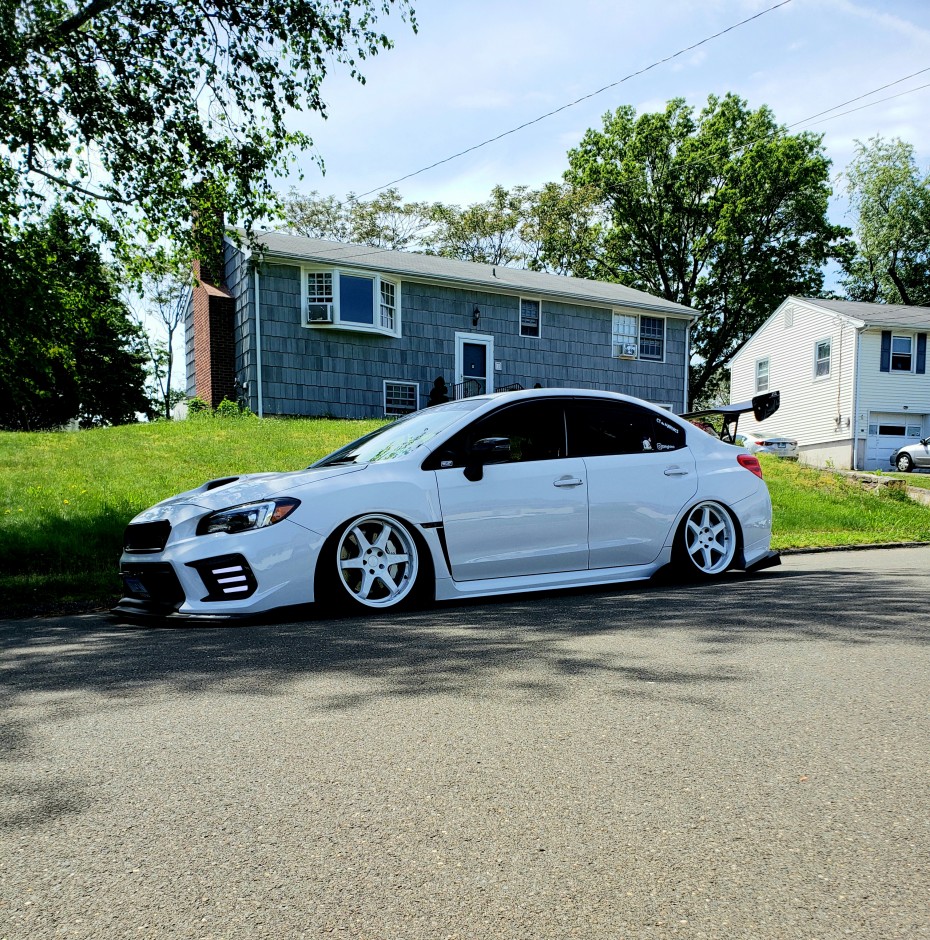 Gino Herrera's 2020 Impreza WRX STI Limited series white