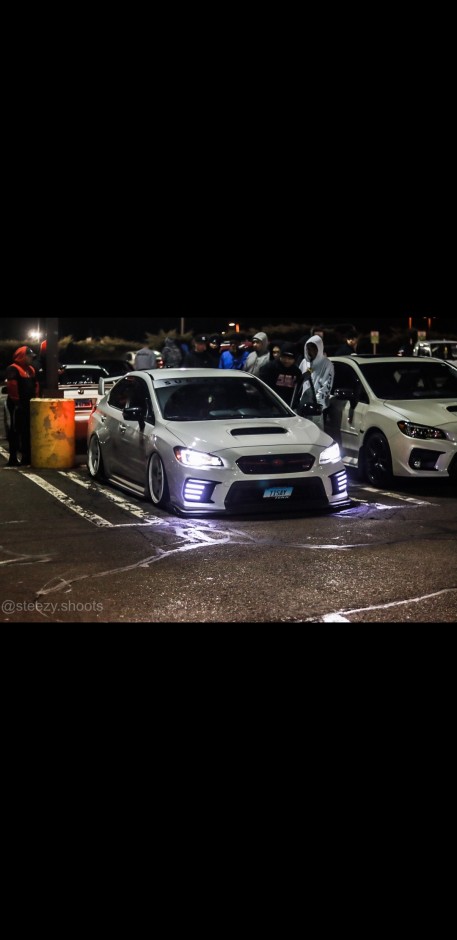 Gino Herrera's 2020 Impreza WRX STI Limited series white