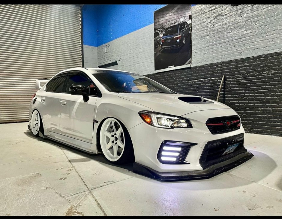 Gino Herrera's 2020 Impreza WRX STI Limited series white