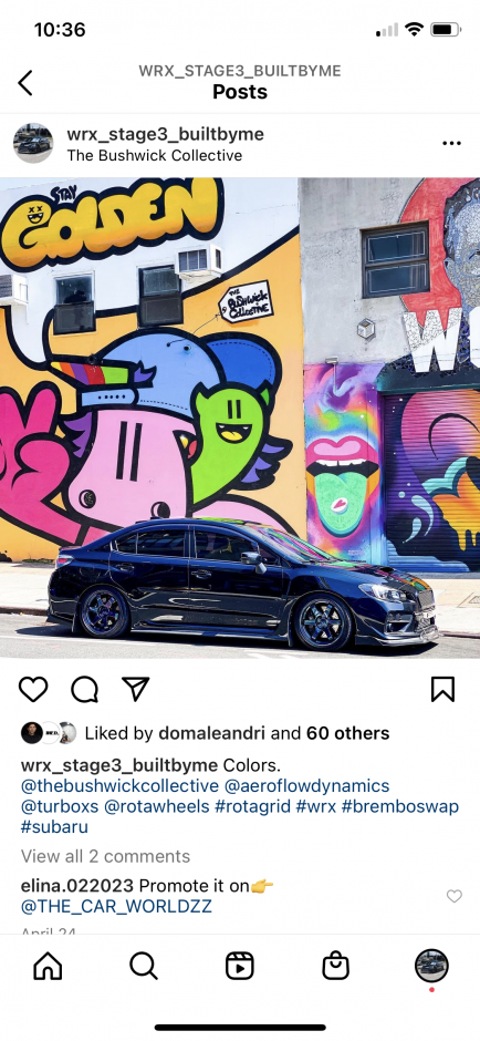 Dom Aleandri 's 2016 Impreza WRX Limited