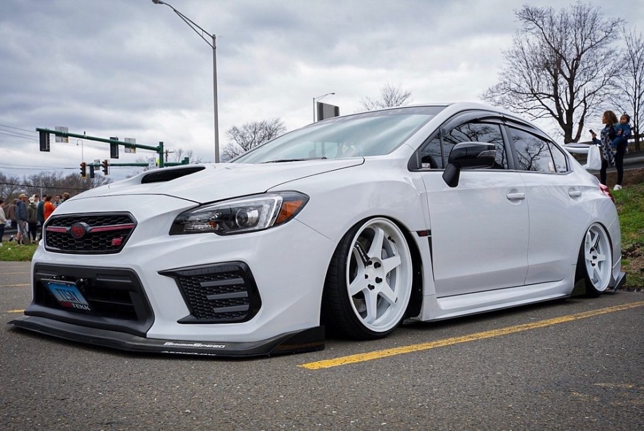 Gino Herrera's 2020 Impreza WRX STI Limited series white