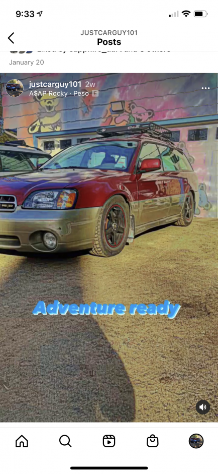 David C's 2002 Outback H6 L.L bean 