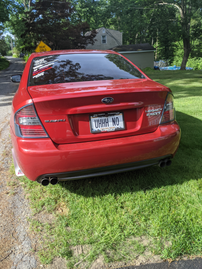 Greg  M's 2005 Legacy 25. GT Limited