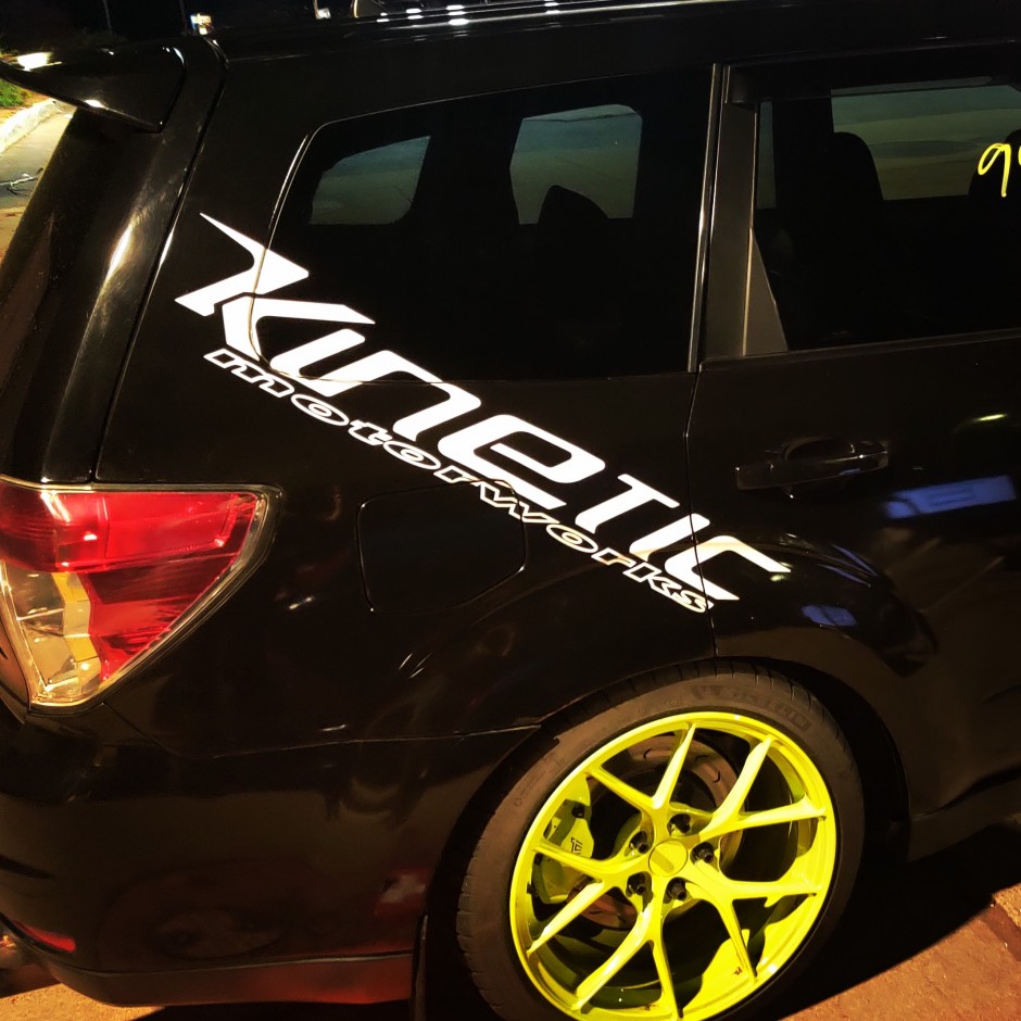 Daniel B's 2009 Forester XT (STI swap)