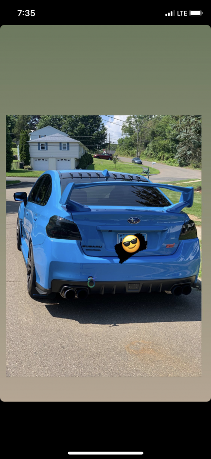 DAVID G's 2016 Impreza WRX STI  Series HyperBlue