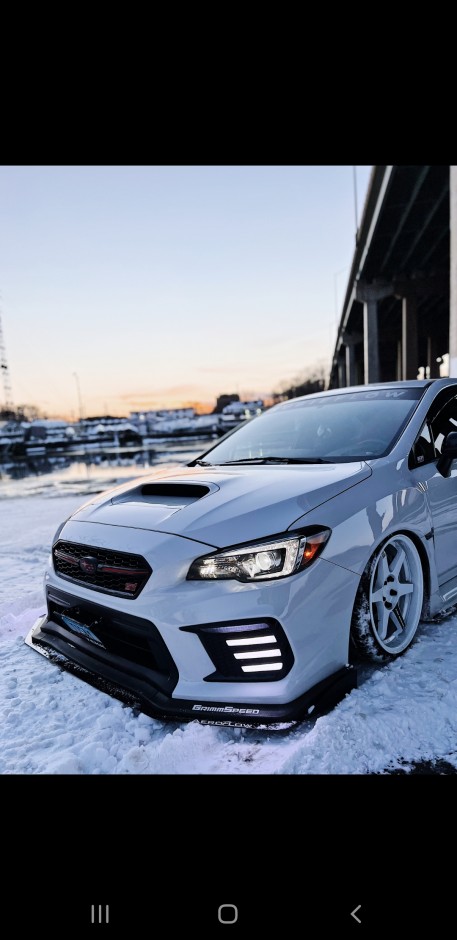 Gino Herrera's 2020 Impreza WRX STI Limited series white