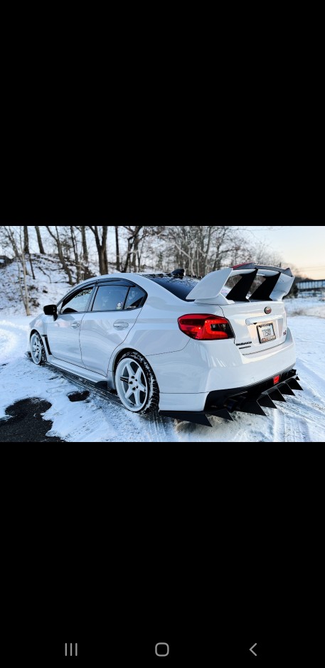 Gino Herrera's 2020 Impreza WRX STI Limited series white