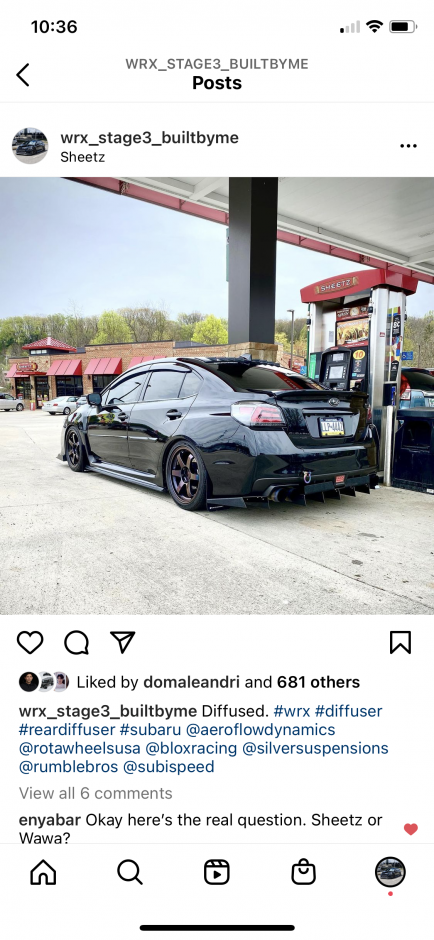 Dom Aleandri 's 2016 Impreza WRX Limited