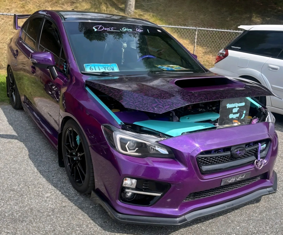 Paige Knobel's 2015 WRX STI Launch edition.