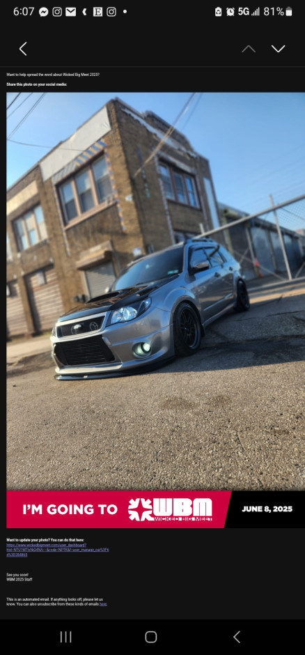 Kenneth Tellado's 2010 Forester Limited