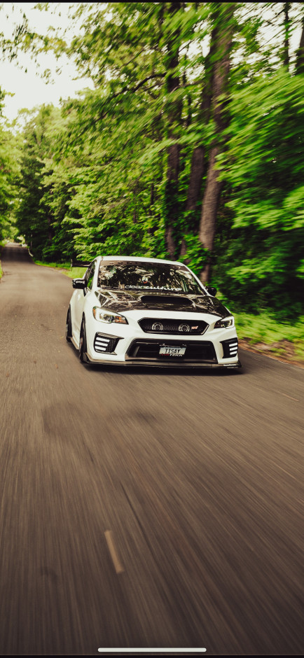 Gino Herrera's 2020 Impreza WRX STI Series white edition