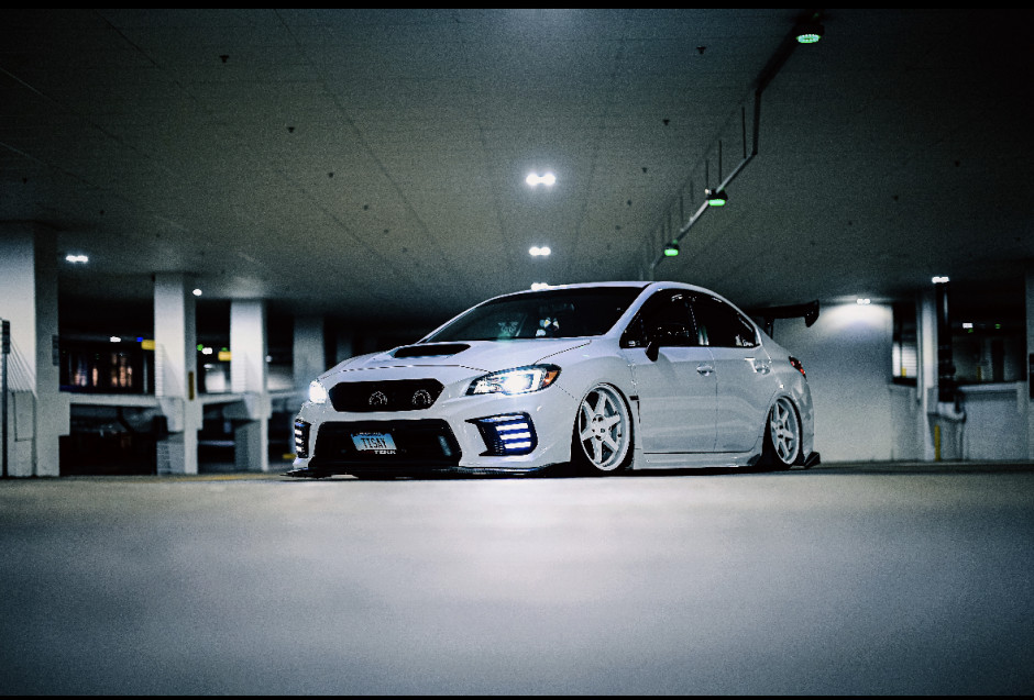 Gino Herrera's 2020 Impreza WRX STI Series white edition