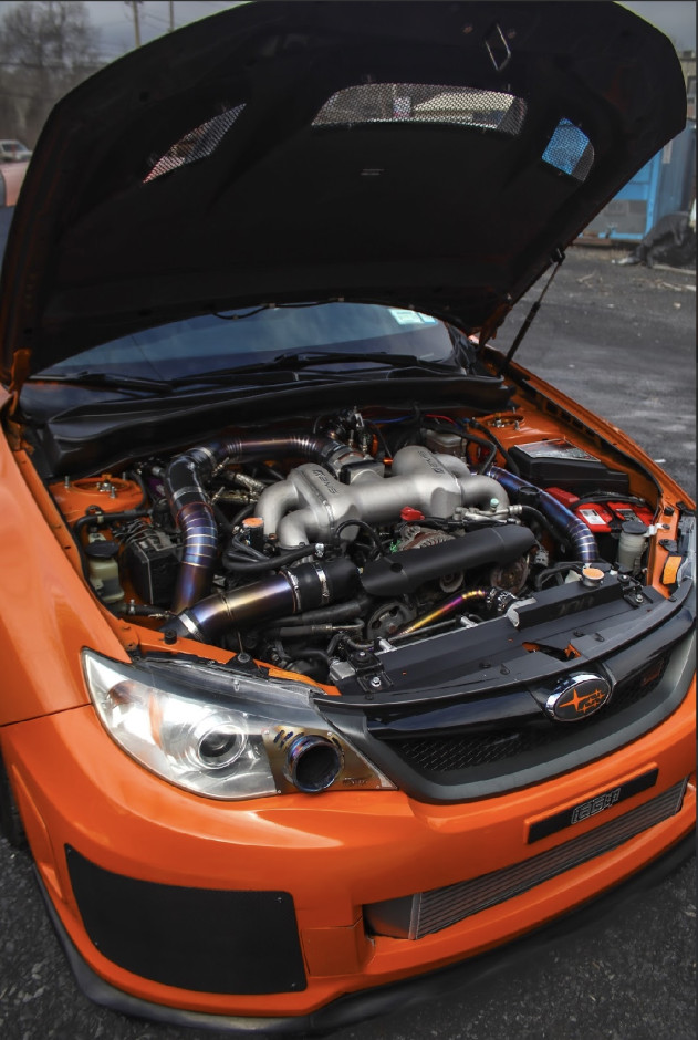 Martin S's 2013 Impreza WRX STI Orange and black