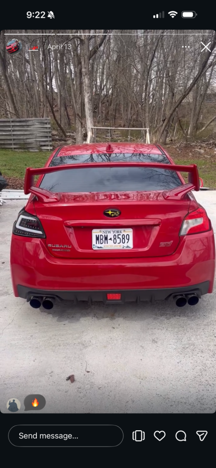 Alexis V's 2015 WRX STI Limited