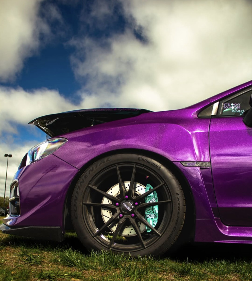 Paige Knobel's 2015 WRX STI Launch edition.