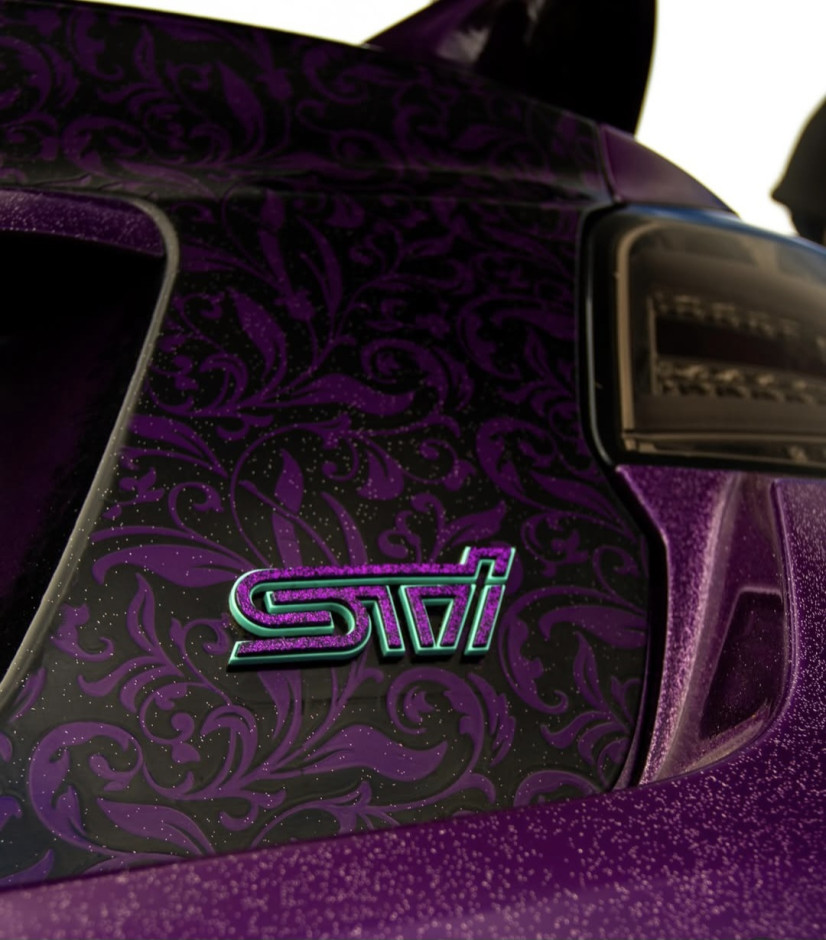 Paige Knobel's 2015 WRX STI Launch edition.