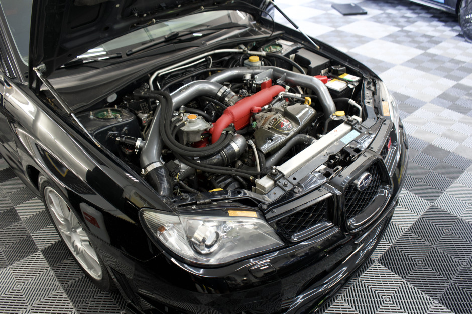 mike  C's 2007 Impreza 2.5i Special Edition fully converted to sti including sedan quarters