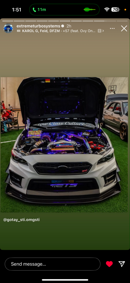 Alvaro  Portillo 's 2019 Impreza WRX STI Limited